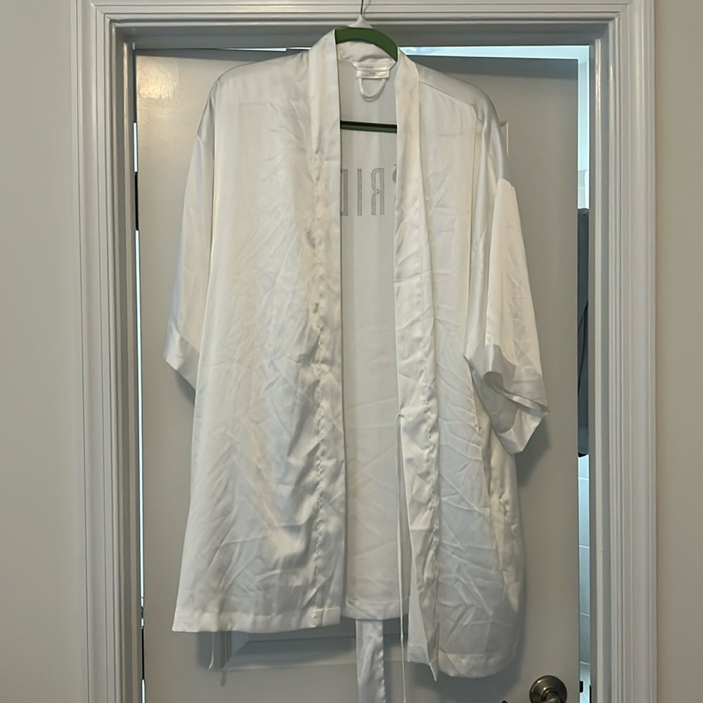 Bridal Victoria’s Secret robe